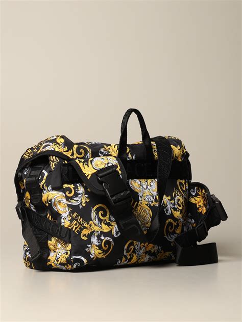 mens versace jeans pouch|Versace Jeans bags outlet.